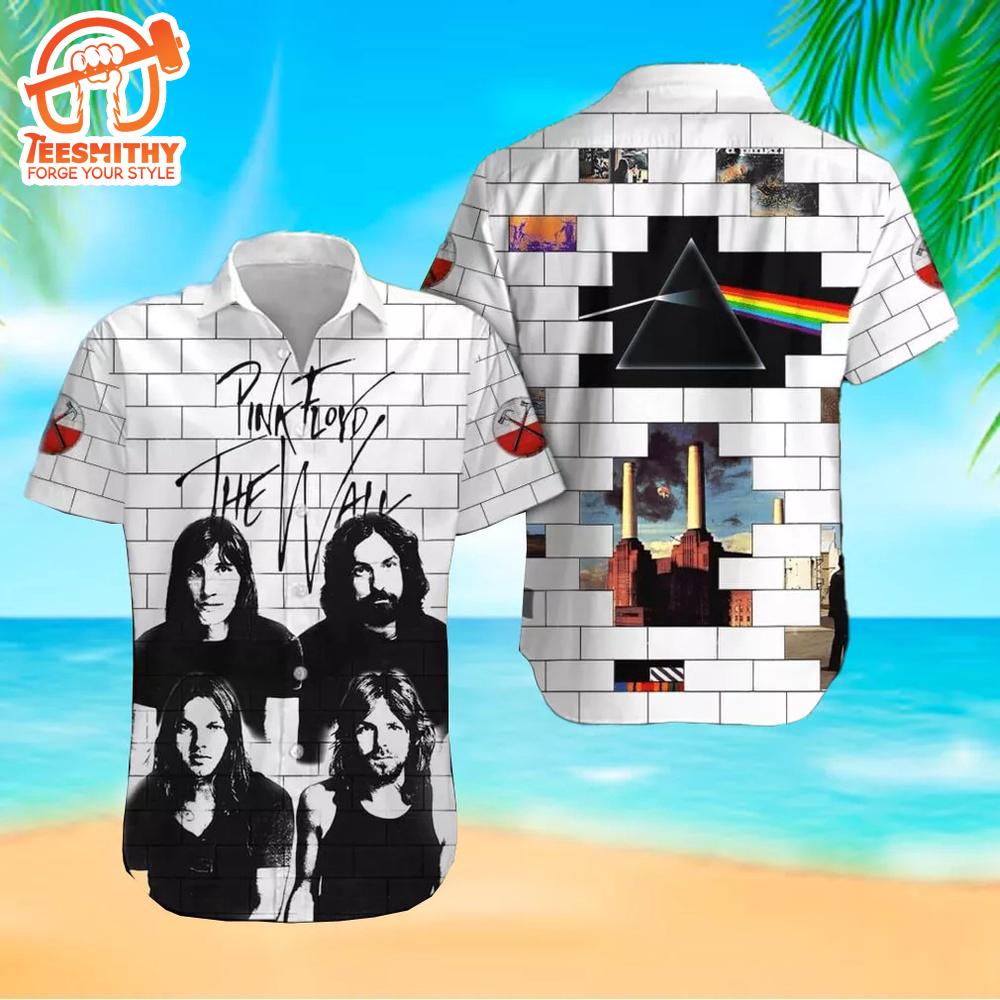 Pink Floyd Band The Wall Aloha Summer Hawaiian Shirt