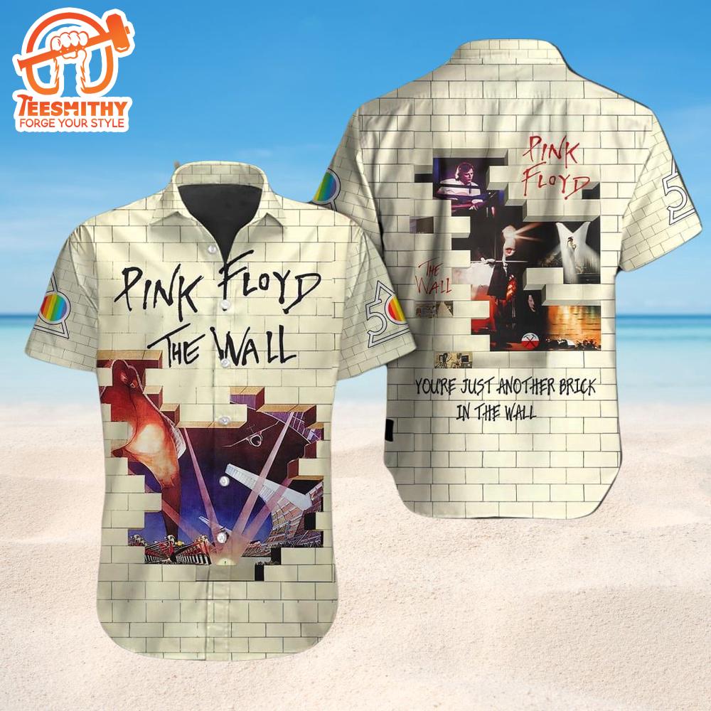 Pink Floyd Brick by Brick The Wall Hawaiian Shirt