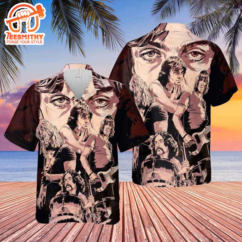 Pink Floyd Classic Band Collage Hawaiian Shirt