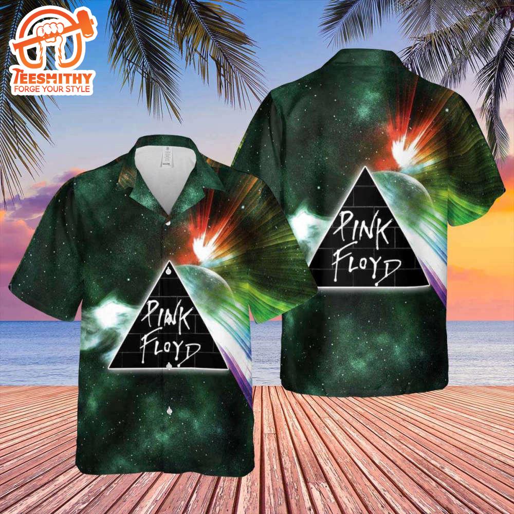 Pink Floyd Dark Side of the Moon Cosmic Hawaiian Shirt