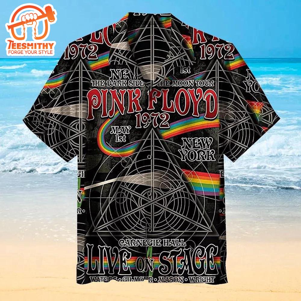 Pink Floyd Dark Side of the Moon Tour 1972 Hawaiian Shirt