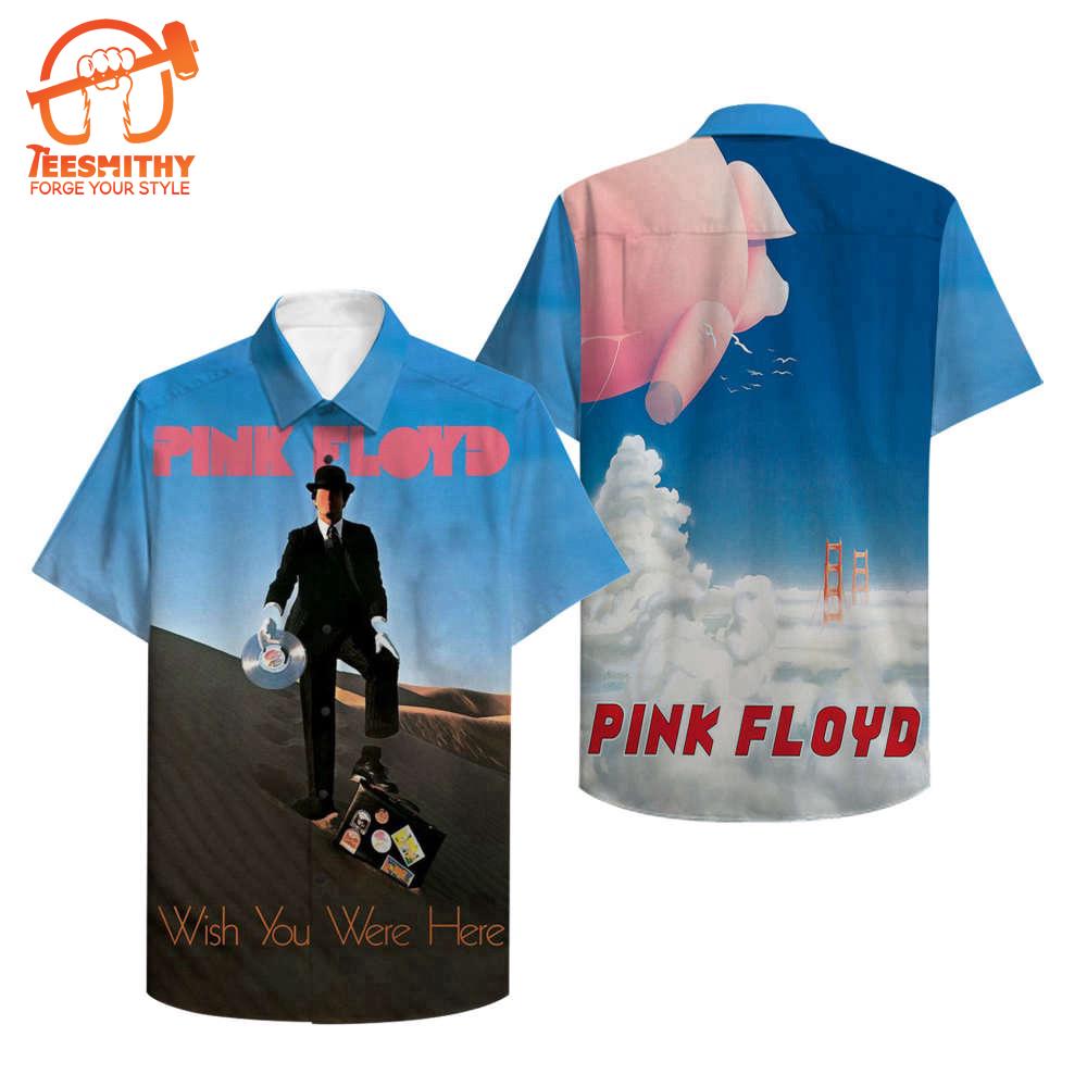 Pink Floyd Merch Wish You Were Here Poster Hawaiian Shirt