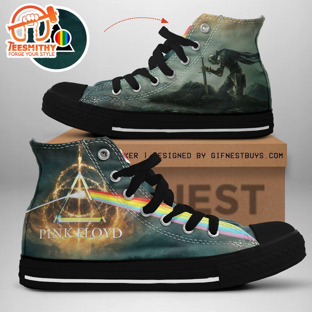 Pink Floyd Warrior Shoes, Pink Floyd High Top Shoes