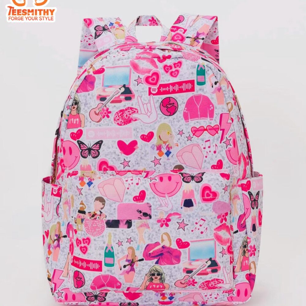 Pink Music Tour Backpack – Taylor Swift, Eras Tour Backpack