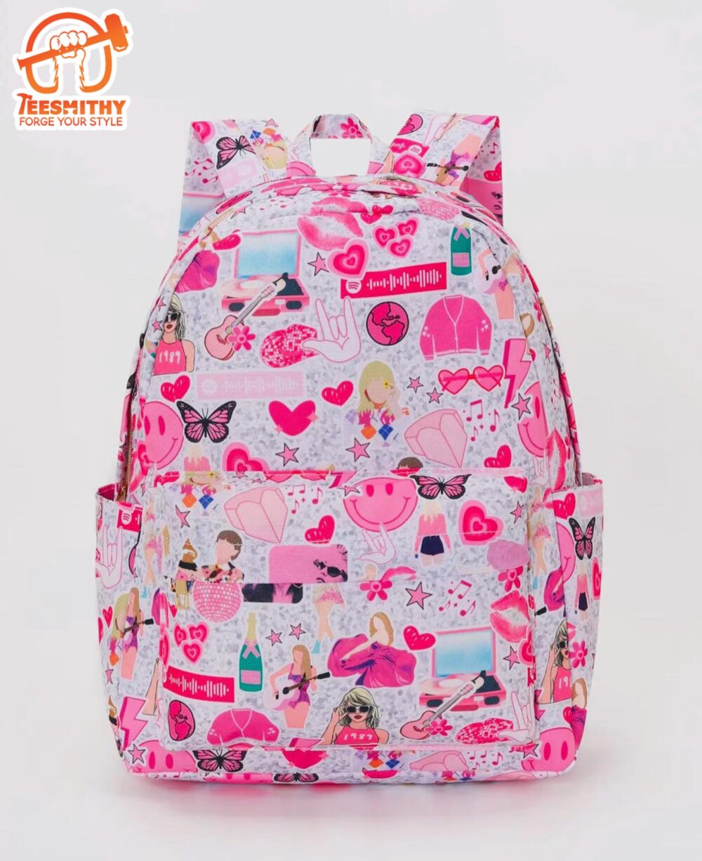 Pink Music Tour Backpack – Taylor Swift, Eras Tour Backpack