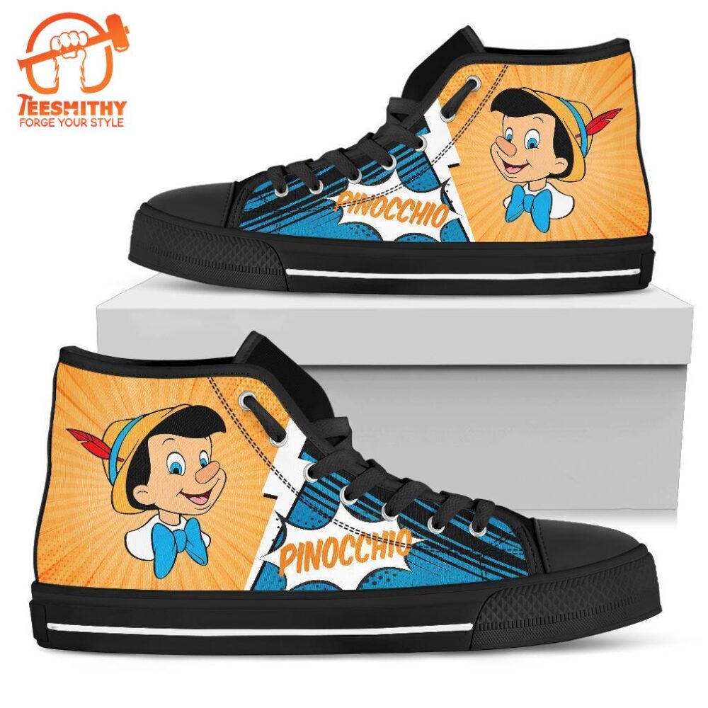 Pinocchio High Top Shoes Custom Idea