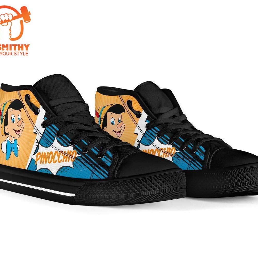 Pinocchio High Top Shoes Custom Idea