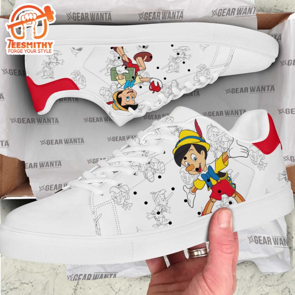 Pinocchio Stan Smith Shoes For Kid