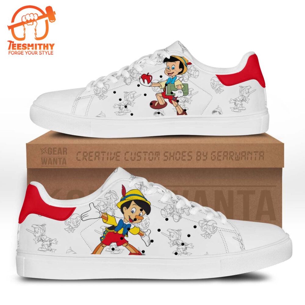 Pinocchio Stan Smith Shoes For Kid