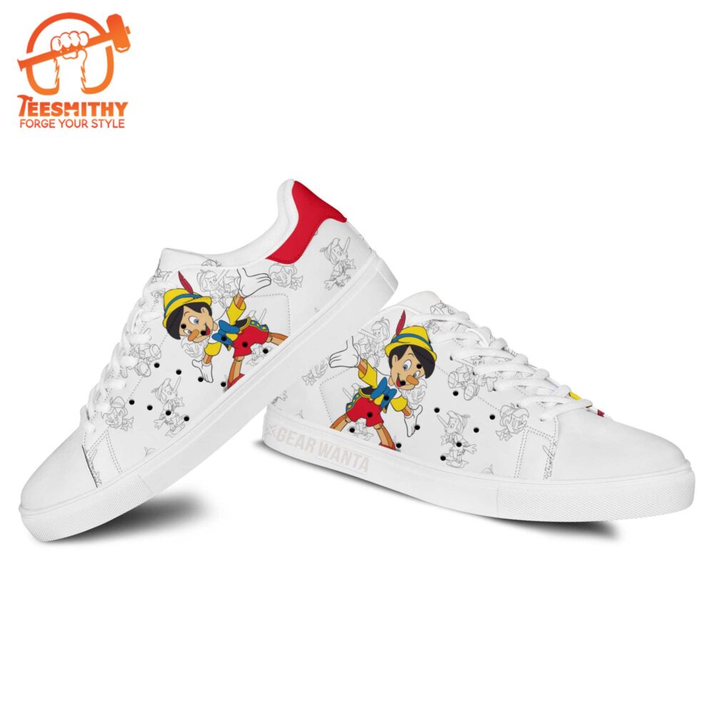 Pinocchio Stan Smith Shoes For Kid