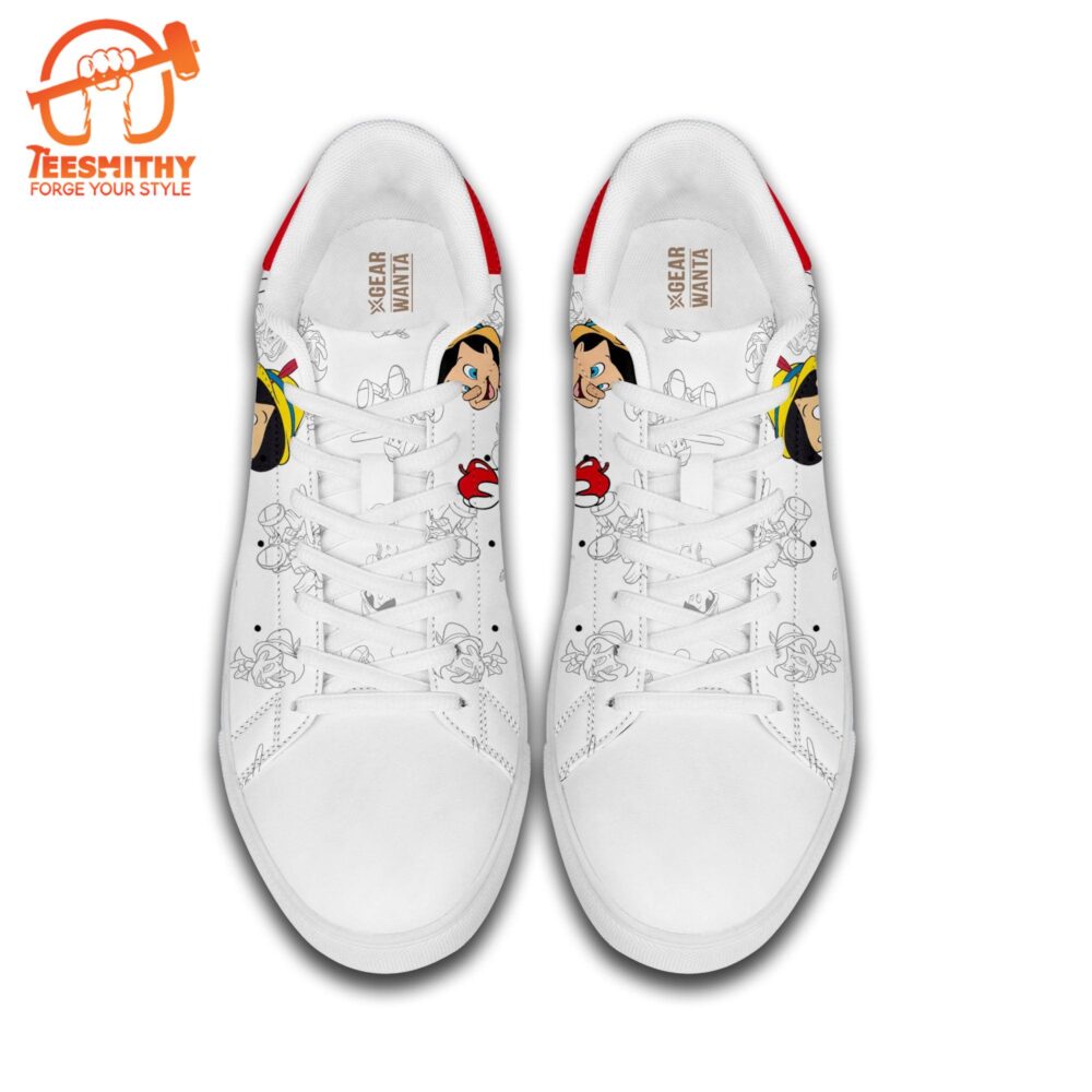 Pinocchio Stan Smith Shoes For Kid