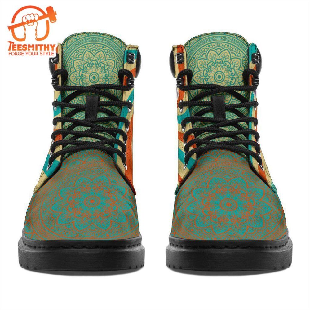 Pit Bull Dog Boots Shoes Funny Hippie Style