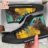 Pit Bull Dog Sneakers Bully High Top Shoes