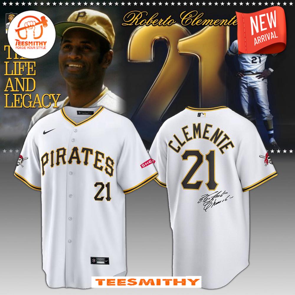 Pittsburgh Pirates X Roberto Clemente Limited Edition Baseball Jersey