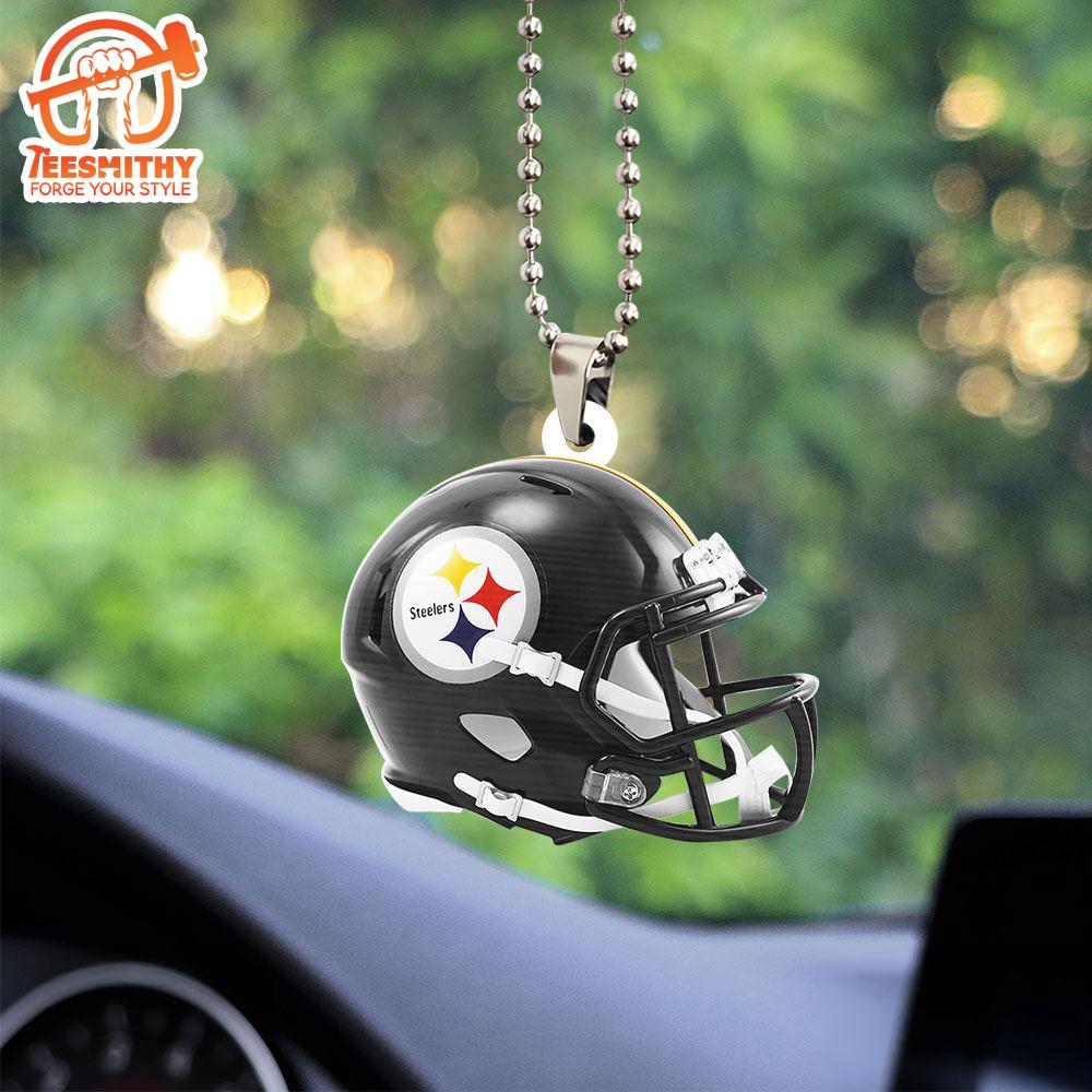 Pittsburgh Steelers Custom Shape 2-sided Acrylic Car Ornament