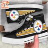 Pittsburgh Steelers High Top Shoes Custom