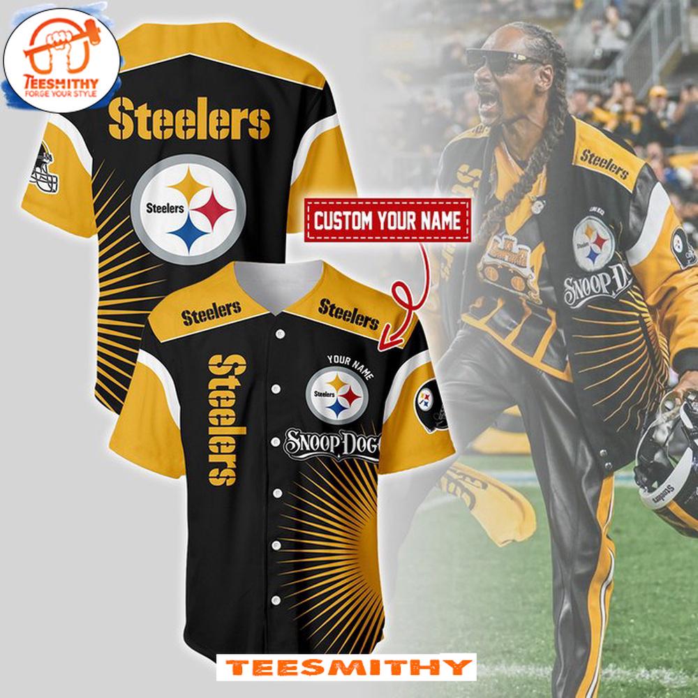 Pittsburgh Steelers x Snoop Dogg Limited Baseball Jersey