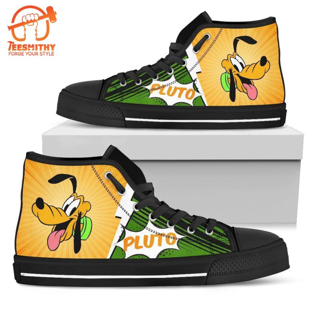 Pluto High Top Shoes Fan