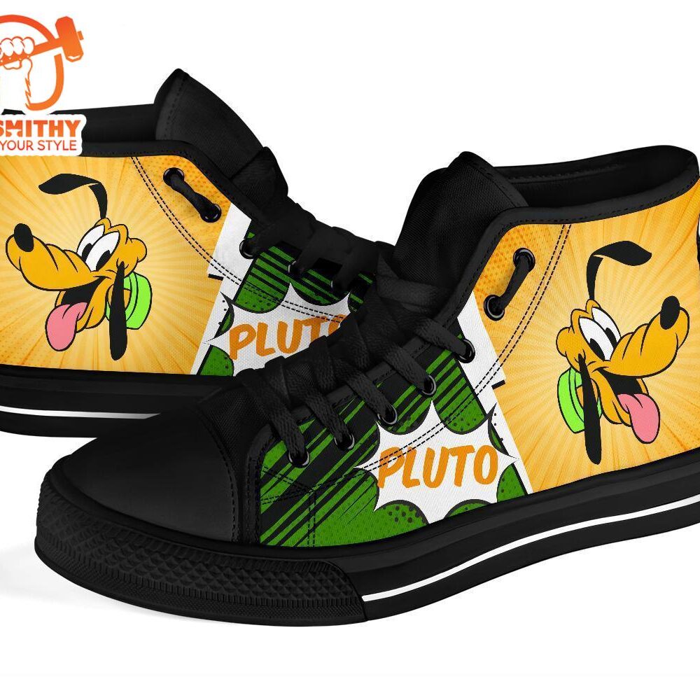 Pluto High Top Shoes Fan