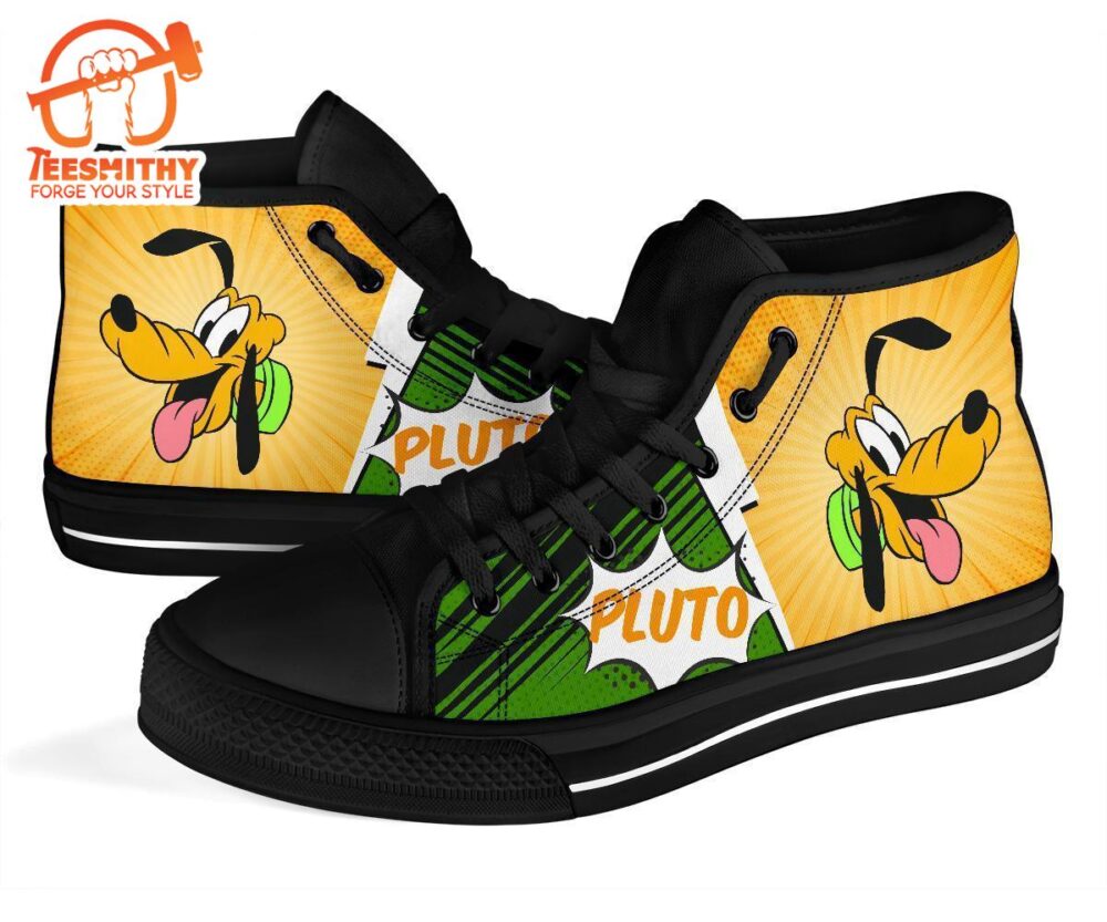 Pluto High Top Shoes Fan