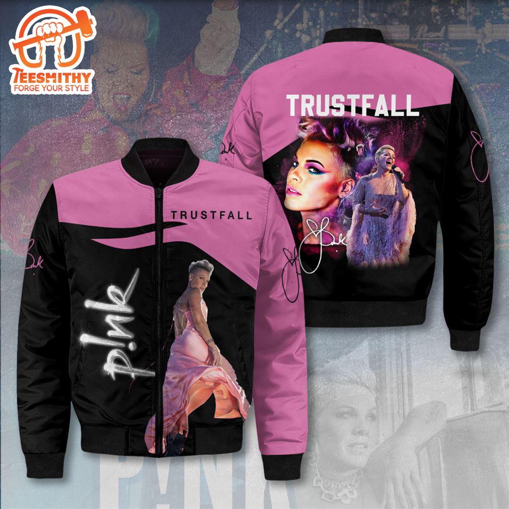 P!nk 3D Bomber Jacket For Fans