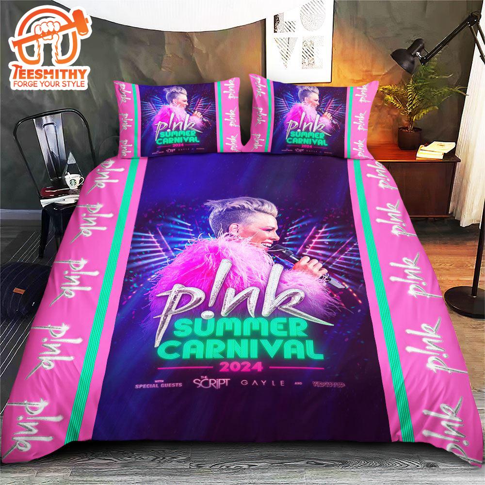 P!nk Bedding Set Christmas For Fans