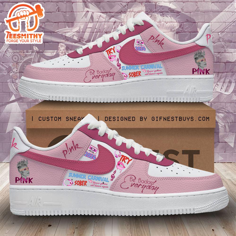 P!Nk Tour 2024 Air Force 1 Sneaker