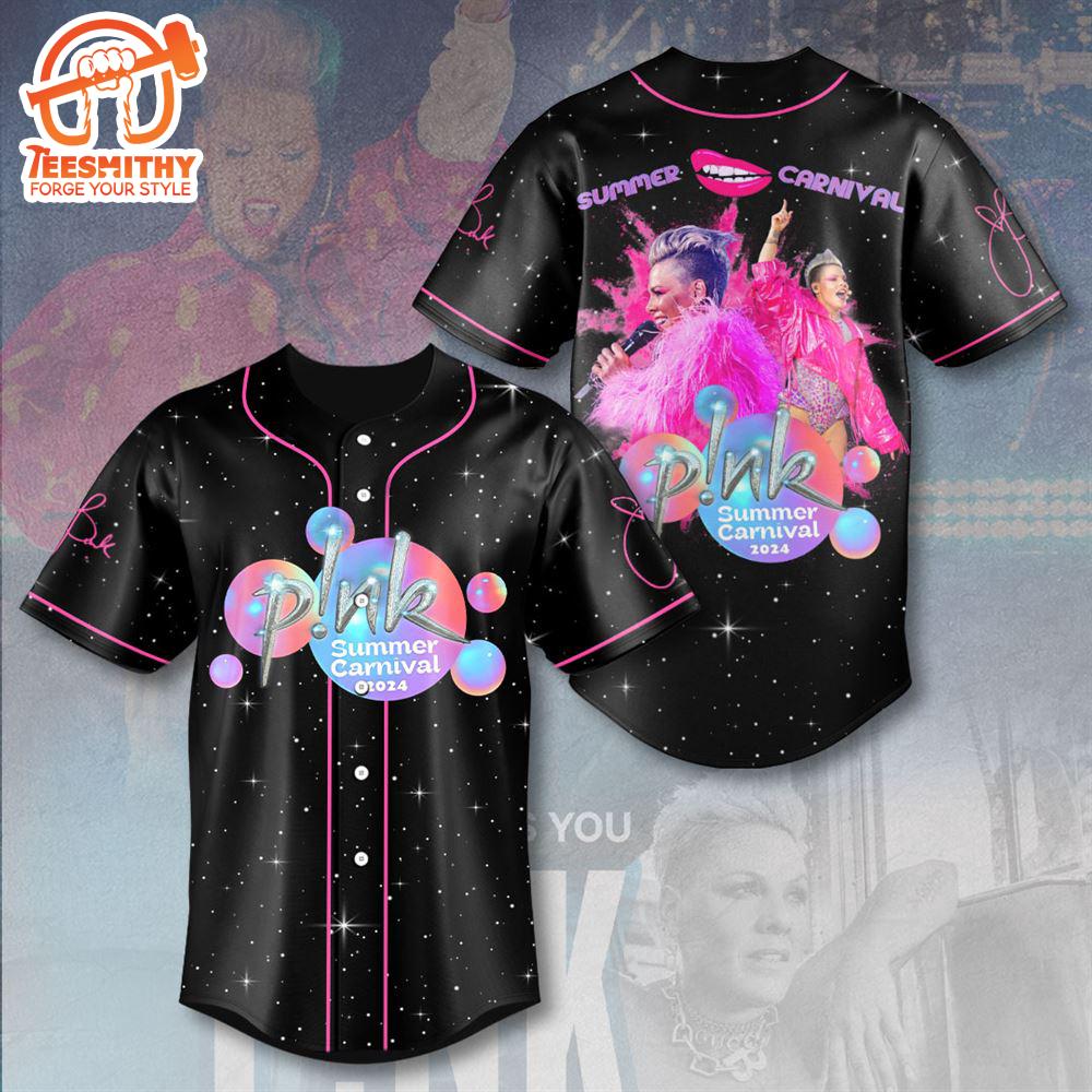 P!Nk Trendding For Fans Baseball Jersey Shirt, For Gift Fans Jersey