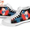 Porky Pig High Top Shoes Looney Tunes Fan