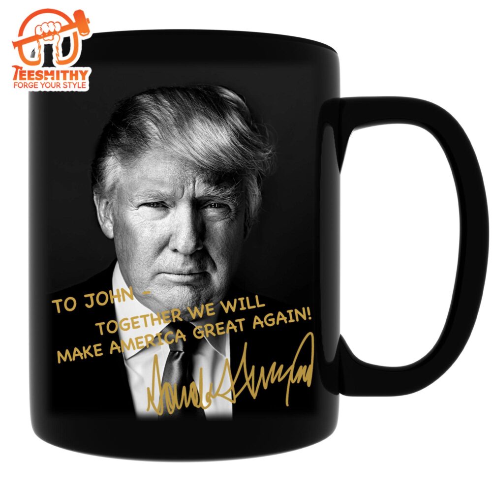 President Donald Trump Autographed Mug