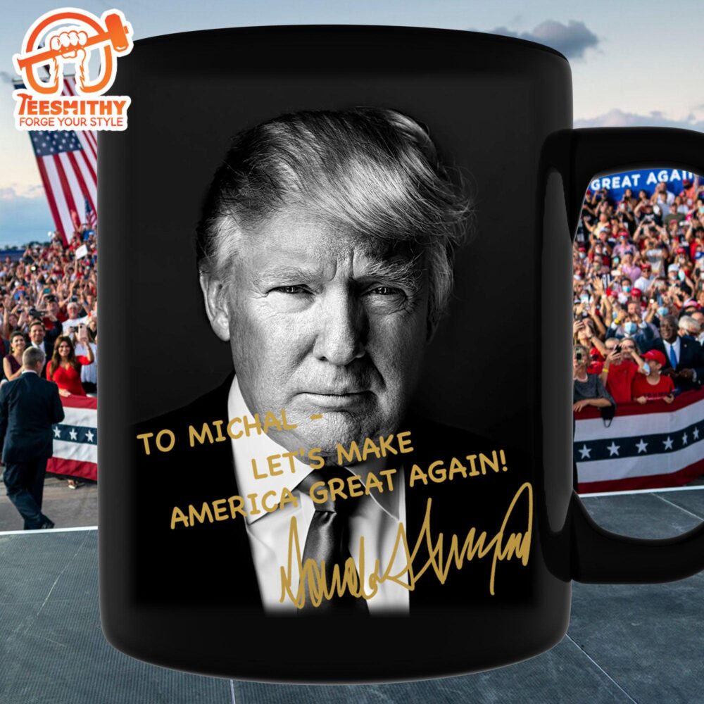 President Donald Trump Autographed Mug