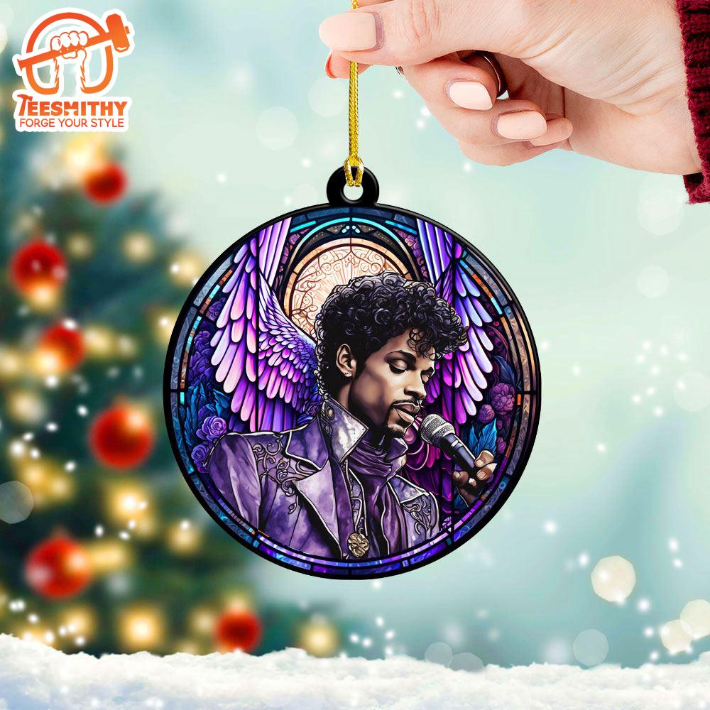 Prince 2-Side Printed Acrylic Ornament Gift For Xmas