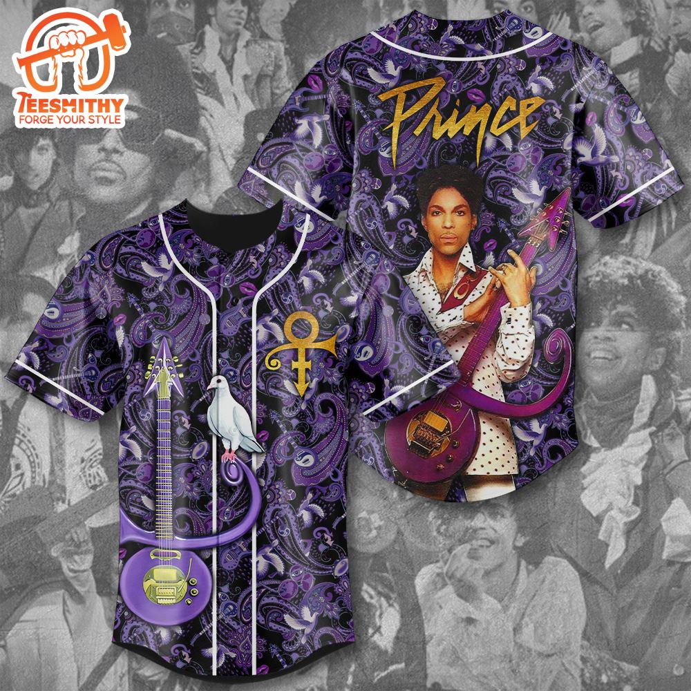 Prince Baseball Jersey, For Gift Fans Jersey