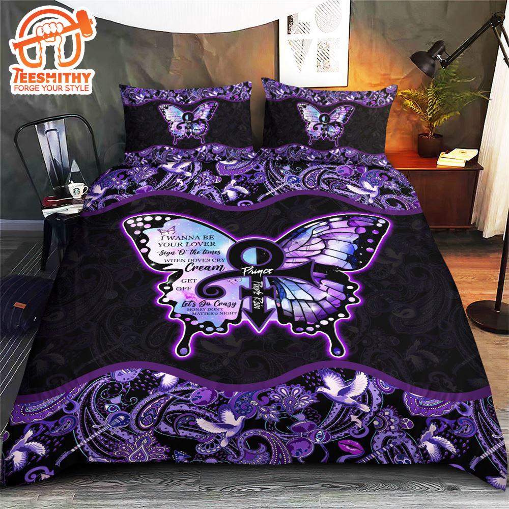 Prince Bedding Set Merry Christmas Gift Fans