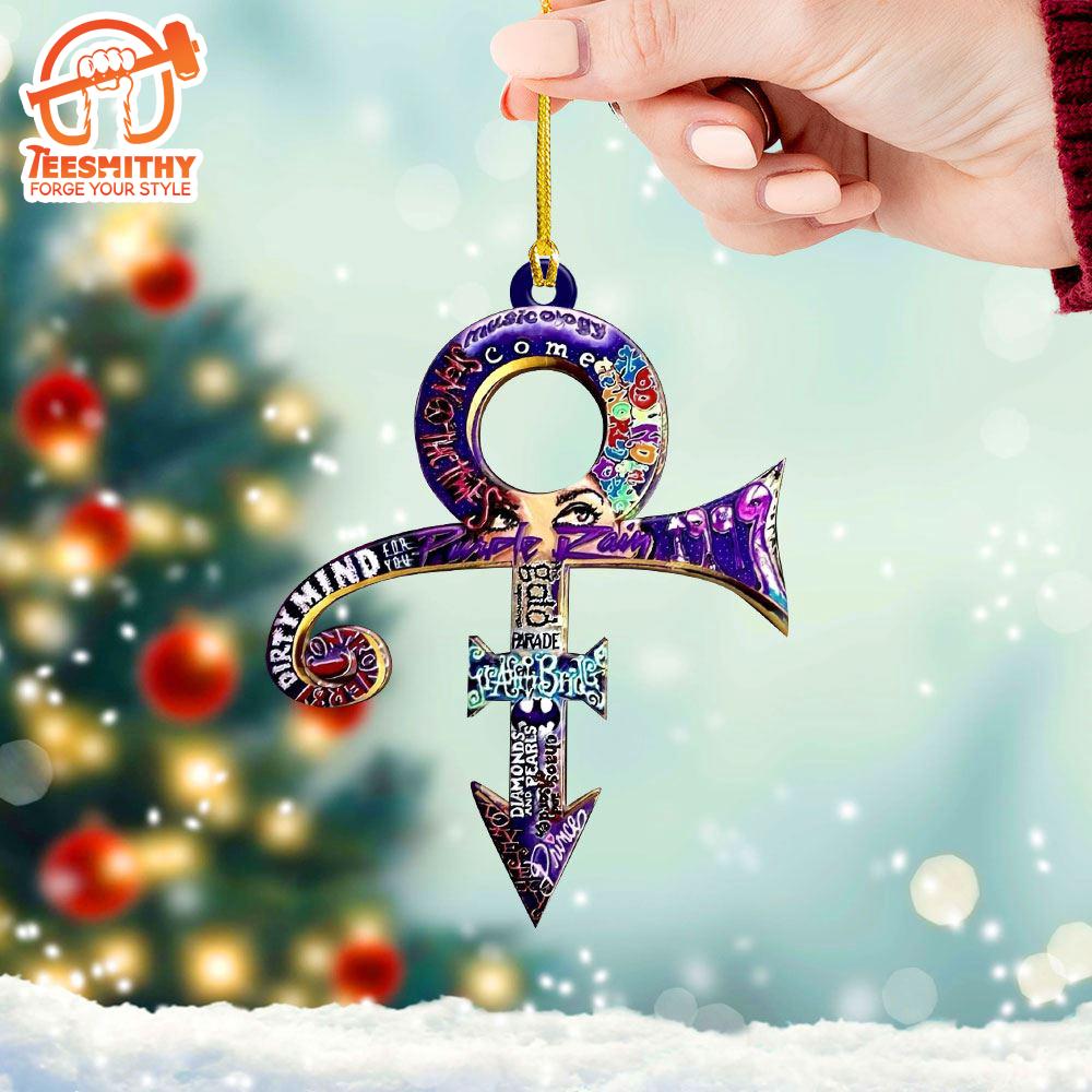 Prince Custom Shape 1-Sided Acrylic Ornament