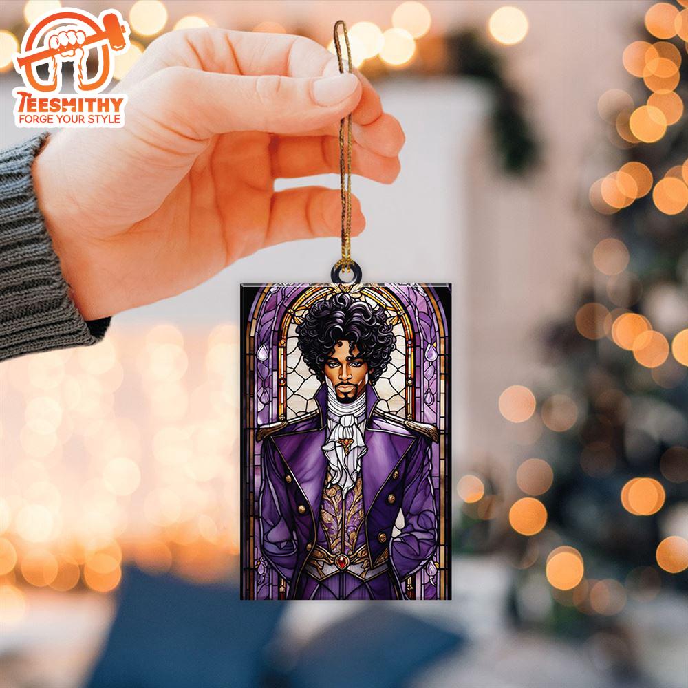 Prince Custom Shape 2-sided Acrylic Ornament Gift For Xmas