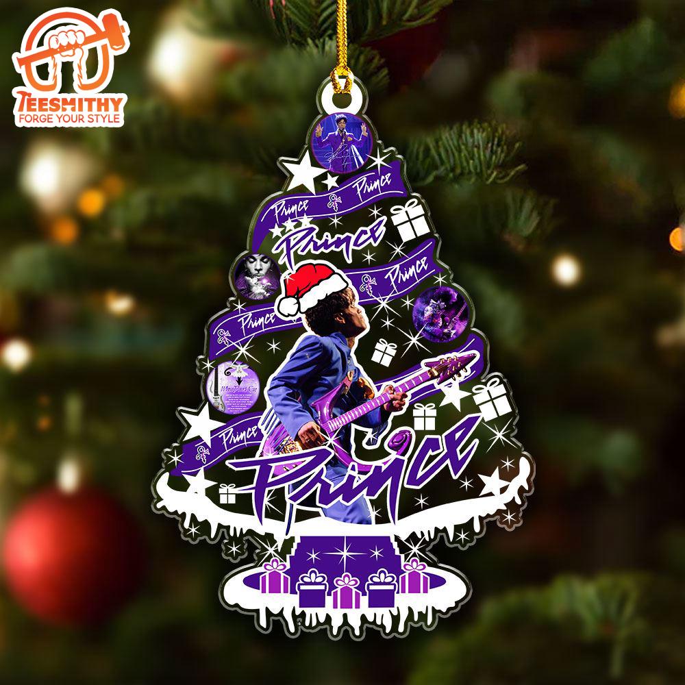 Prince Custom Shape Clear 1-sided Acrylic Ornament