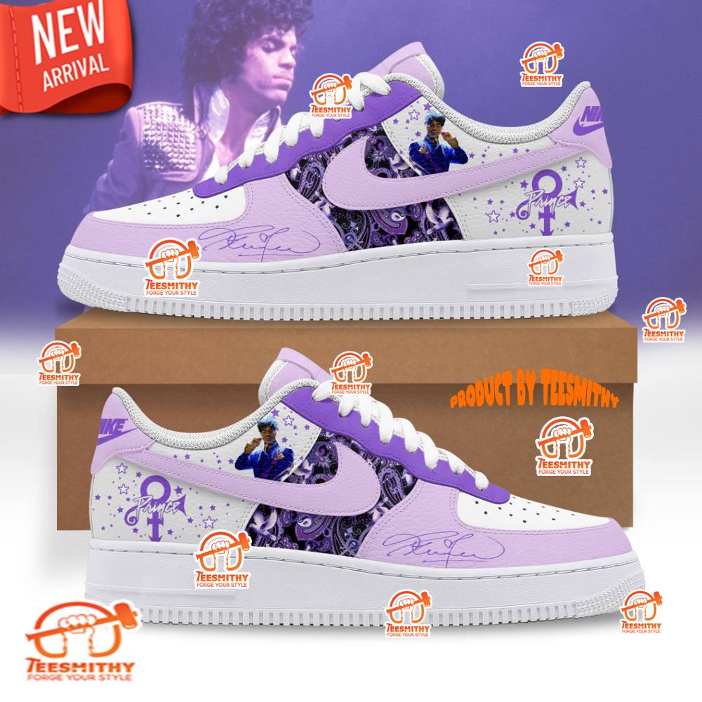 Prince Signature Purple Limited Edition Air Force 1 Shoes