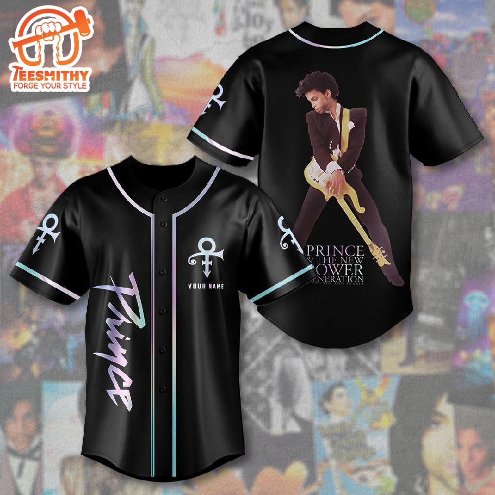 Prince  Tour Music 2024 Baseball Jersey