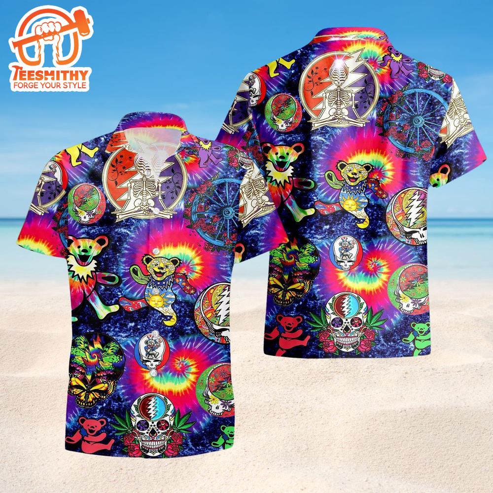 Psychedelic Paradise Grateful Dead Hawaiian Shirt