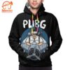 Pubg – Game Playerunknown’S Battlegrounds Cartoon Character Black All Over Print Hoodie