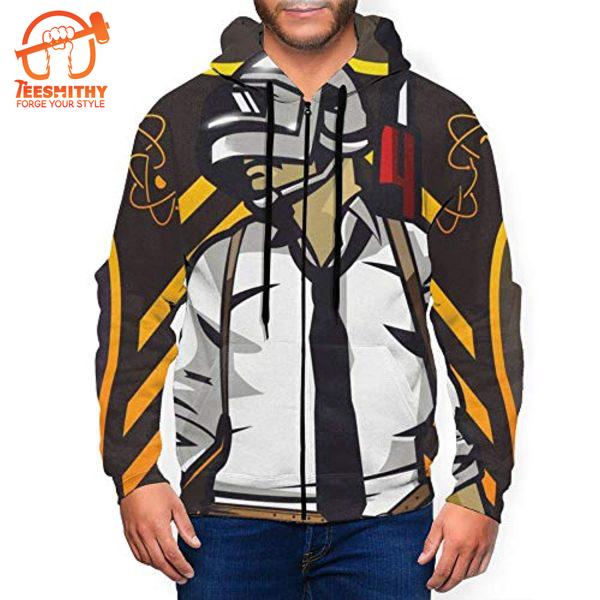 Pubg – Game Playerunknown’S Battlegrounds Cartoon Character Colorful All Over Print Hoodie