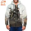 Pubg – Game Playerunknown’S Battlegrounds White All Over Print Hoodie