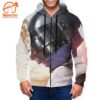 Pubg – Game White Zipper Jacket All Over Print Hoodie