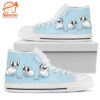 Puppy French Bulldog High Top Shoes