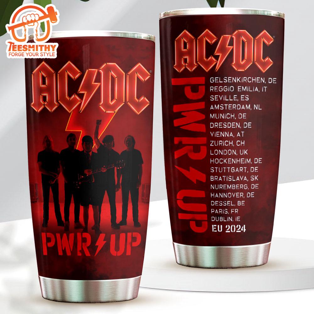 PWR UP ACDC EU 2024 Tour Tumbler Cup