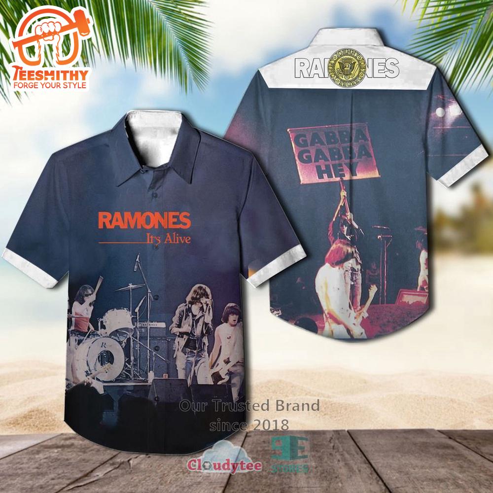 Ramones Live Vibes Hawaiian Shirt