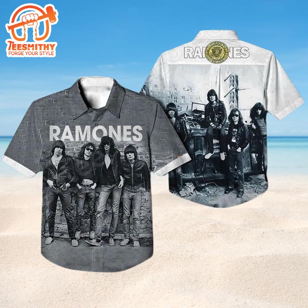 Ramones Punk Rock Heritage Hawaiian Shirt