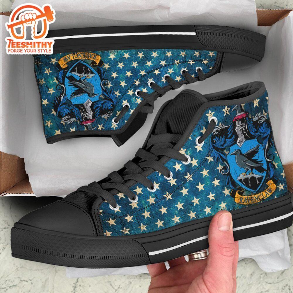 Ravenclaw Sneakers Harry Potter High Top shoes Custom