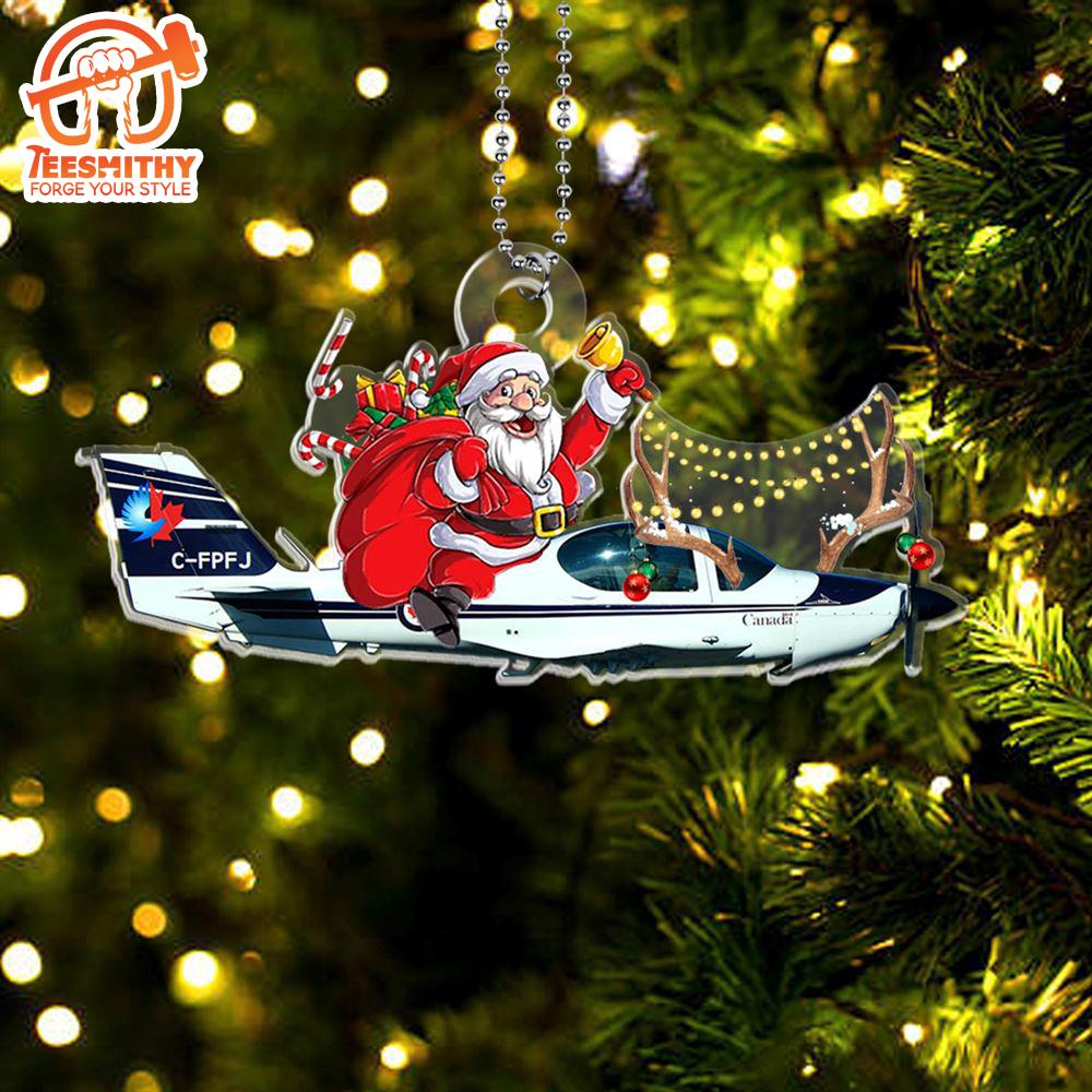 Christmas 2024  RCAF Grob G120A Christmas Ornament